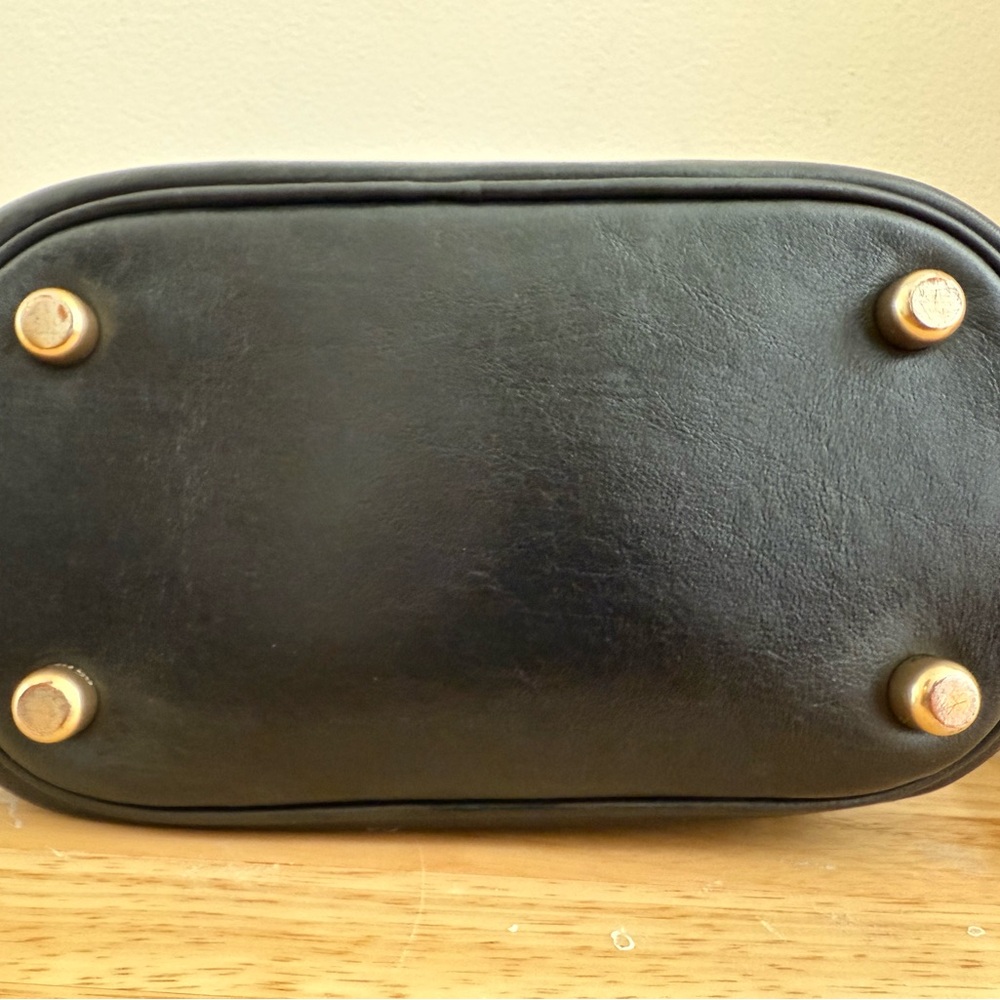 Coach Tali Black Shoulder Bucket Bag with Gold Accent - Picture 3 of 7